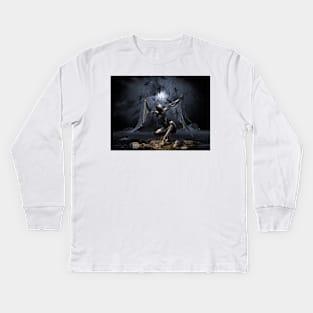 Dreams of Flying or Sleep Paralysis Kids Long Sleeve T-Shirt